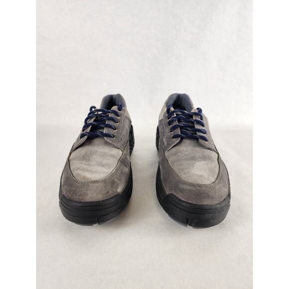 Oregon Mudders AL420 Mens 7 Grey Suede Golf Shoes with Spikes - Picture 4 of 12